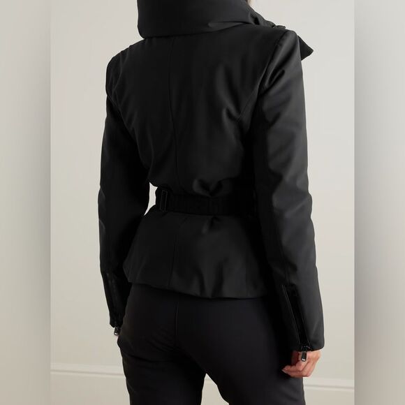 Goldbergh Elegante Belt Ski Jacket Soft Shell Insulated Coat Hooded US 8 NWT - Picture 3 of 11